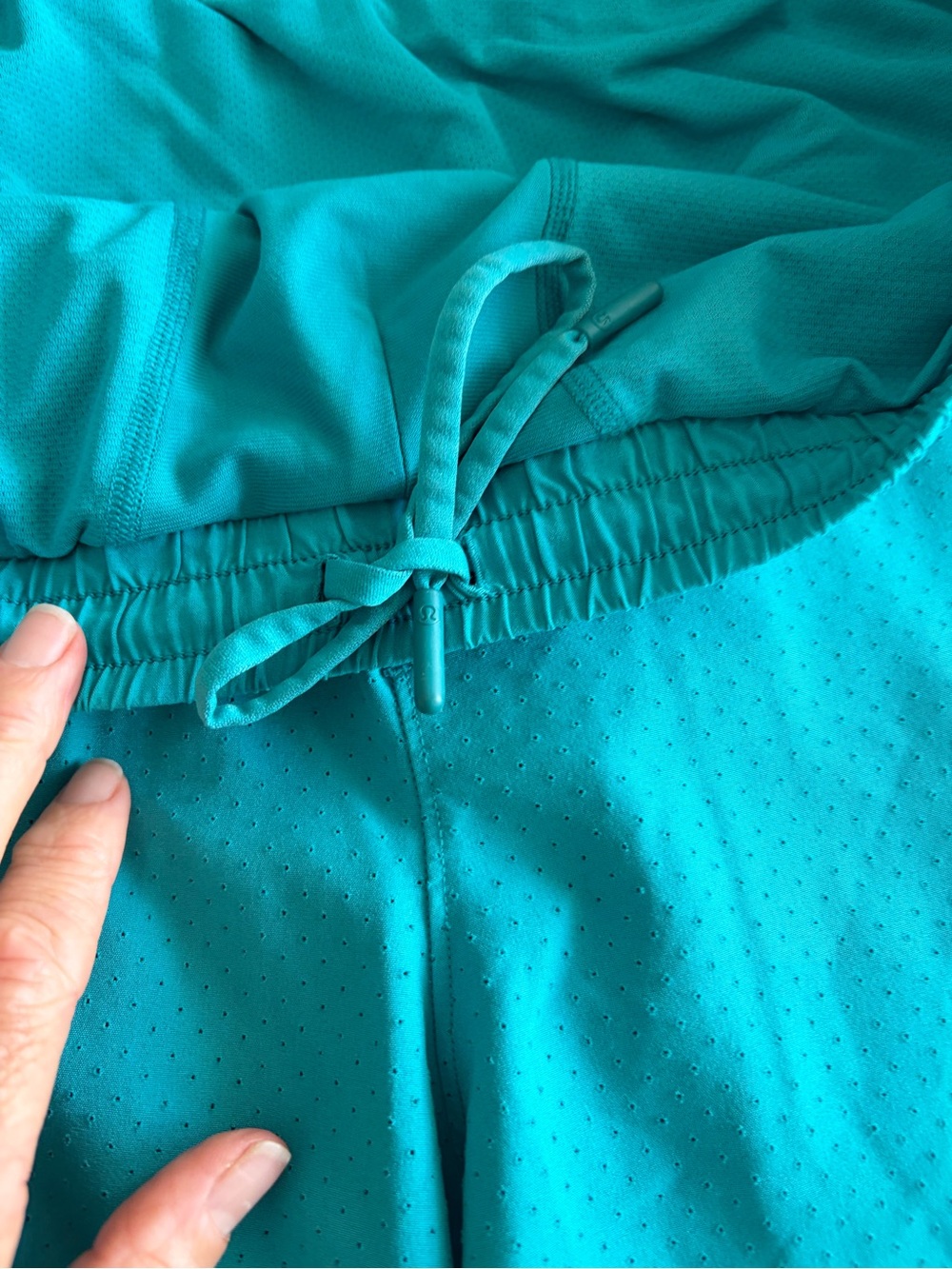 Lululemon Pace Breaker Short *Lined Perforated 9” Amazonite - Picture 9 of 11